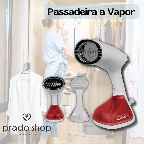 Imagem de Agratto passadeira a vapor bravo - apav01i-02 branca 1500w