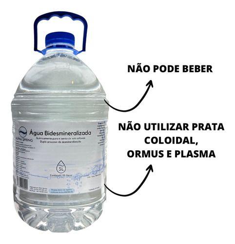 Imagem de Água Bidesmineralizada Radiador Bateria 2 Galões De 5 Litros