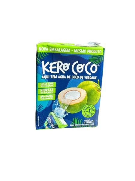 Imagem de Água De Coco Kero Coco Caixa 200ml baixa caloria- Kit 10un