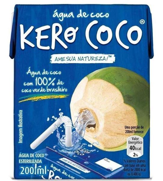 Imagem de Água De Coco Kerococo Para Gelo 200Ml - 24 Unidades