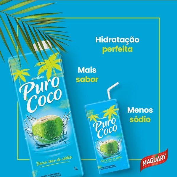 Imagem de Água de Coco Puro Coco Maguary 180ml Maguary 12 Unidades