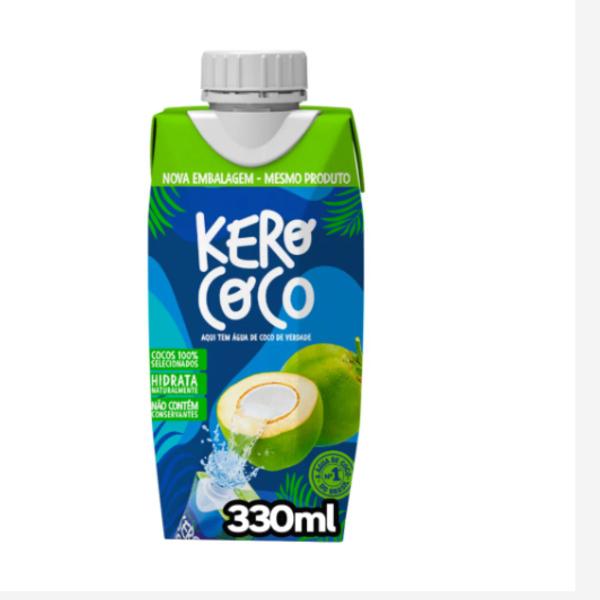 Imagem de Água De Coco Reconstituída Kero Coco Caixa 330ml 12 Un Gamer