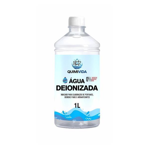 Imagem de Água Deionizada 1L Para Fabricação De Cosméticos - Quimivida