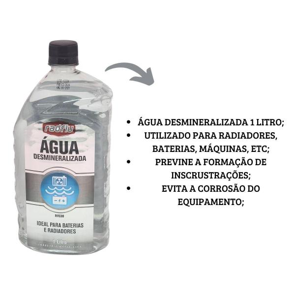 Imagem de Água Desmineralizada Para Radiadores Baterias Equipamentos