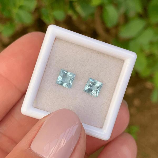 Imagem de Água Marinha Princess Par 1,15ct