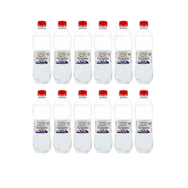 Imagem de Água mineral C/gás Puríssima 510ml fardo com 12 unid