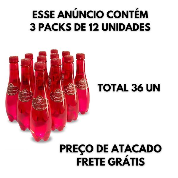 Imagem de Água Mineral Com Gás Acquissima 310ml - Kit 36 Unidades Atacado PH 6,5