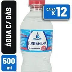 Imagem de Água Mineral Fonte da Ilha Com Gás Pet 500ml Caixa c/ 12 un