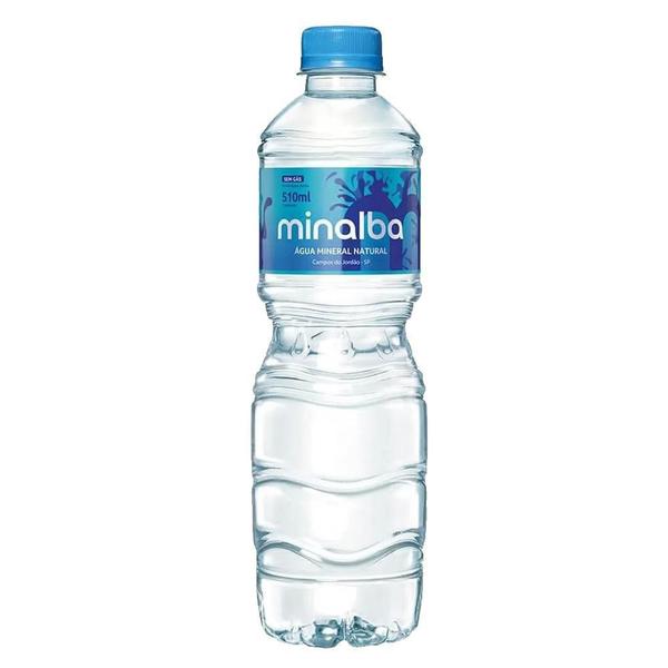 Água Mineral Minalba Sem Gás 510Ml Kit 12 Imagem de Água Mineral Minalba Sem Gás 510Ml Kit 12