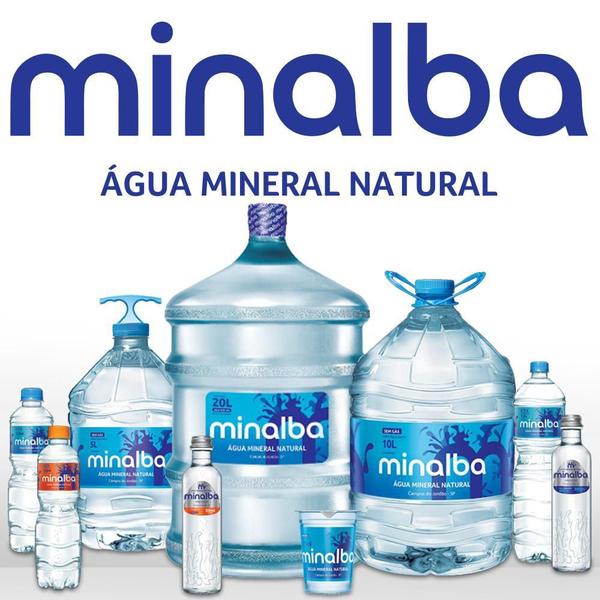 Água Mineral Minalba Sem Gás 510Ml Kit 12 Imagem de Água Mineral Minalba Sem Gás 510Ml Kit 12