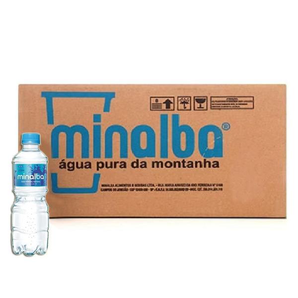 Água Mineral Minalba Sem Gás 510Ml Kit 12 Imagem de Água Mineral Minalba Sem Gás 510Ml Kit 12