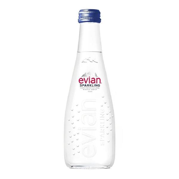 Água Mineral Natural Com Gás Evian 330ml Imagem de Água Mineral Natural Com Gás Evian 330ml