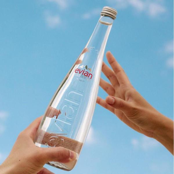 Imagem de Água Mineral S/ Gás Francesa Evian Vidro 750Ml