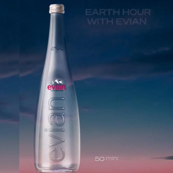 Imagem de Água Mineral S/ Gás Francesa Evian Vidro 750Ml