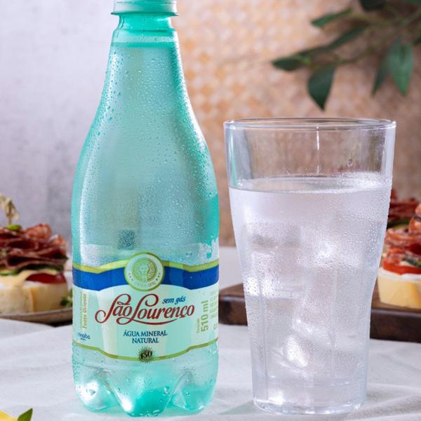 Imagem de Água Mineral S/ Gás Pet SÃO LOURENÇO 510ml (24 unidades)