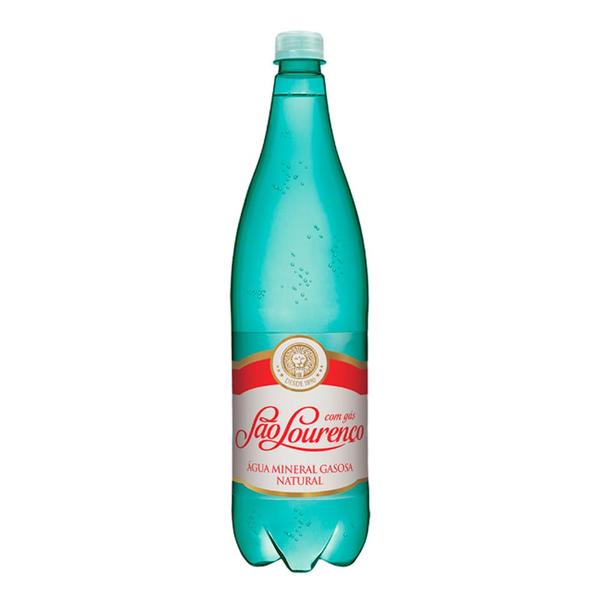 Água Mineral São Lourenço com Gás 1,26L - São Lourenço-Aguas Imagem de Água Mineral São Lourenço com Gás 1,26L