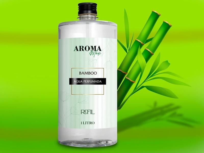 Imagem de Agua Perfumada Aromatizante Para Roupas 500Ml Bamboo 1,5 Lt