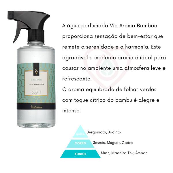 Imagem de Agua perfumada aromatizante para roupas e tecidos Via aroma 500mL