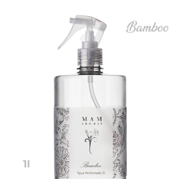 Imagem de Água Perfumada Bamboo Tecidos Roupas Casa MAM Aromas 1L