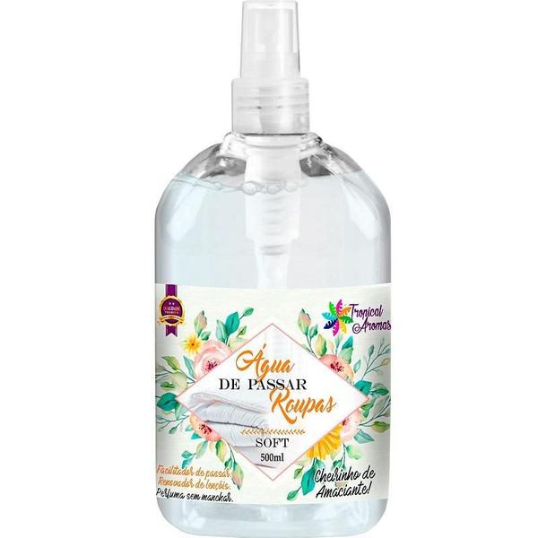 Imagem de Água Perfumada De Passar Roupas Soft 500Ml + Refil De 1 Lt