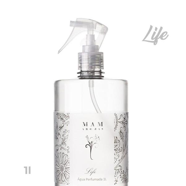 Imagem de Água Perfumada Life Tecidos Roupas Casa MAM Aromas 1L