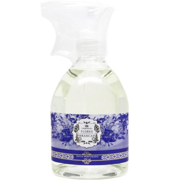 Imagem de Água Perfumada Madressenza Para Tecidos Flores Brancas 500Ml