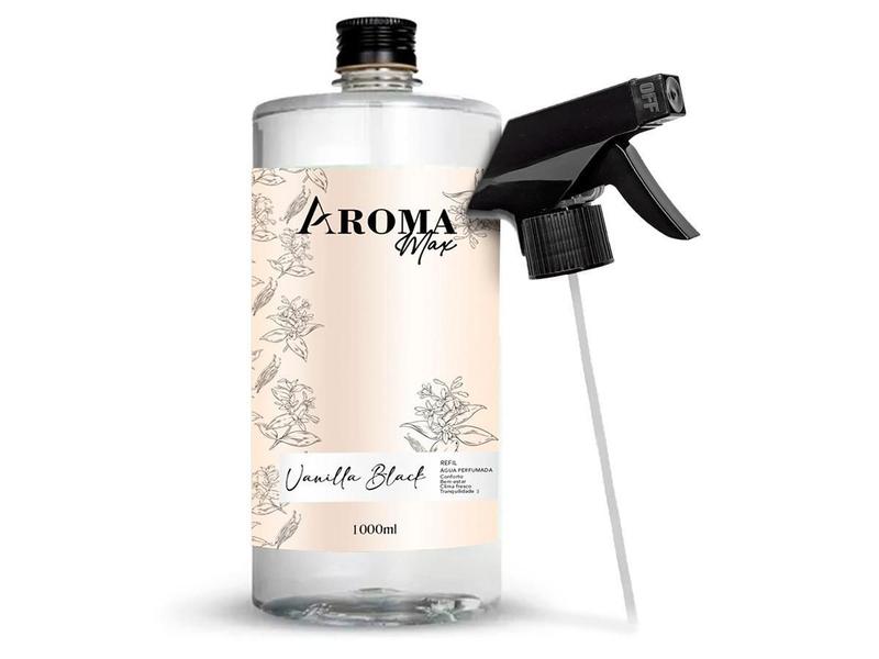 Imagem de Água Perfumada Odorizador Tecido 1 Litro Aroma Vanilla Black