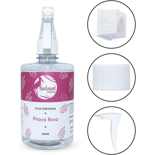 Imagem de Água perfumada para lençóis pantanal aromas com essência de pitaya rosa 500ml