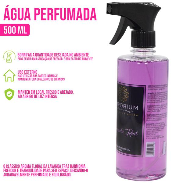 Imagem de Agua Perfumada Spray Roupas Tecidos Lençol Ambiente 500ml