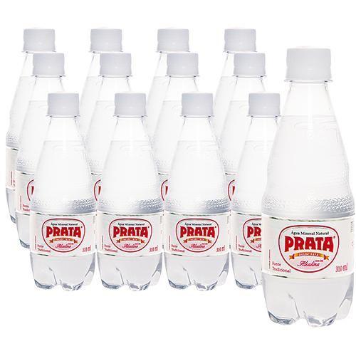 Imagem de Agua Prata PET com GAS 12X370ML