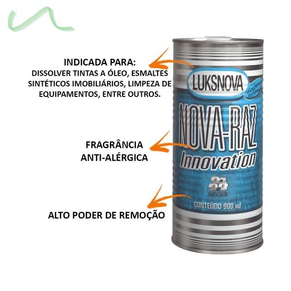 Imagem de Agua Raz Sem Cheiro Lukscolor Innovation Nova-raz 900ml 2 Un