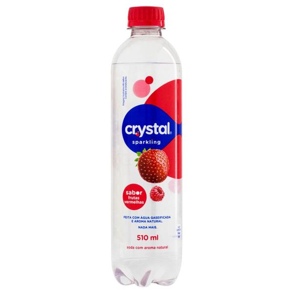 Imagem de Água Saborizada de Frutas Vermelhas Crystal 510ml