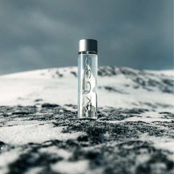 Imagem de Água Sem Gás Voss Norway Norueguesa Em Vidro 800ml