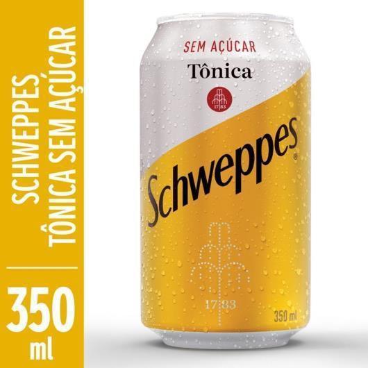 Imagem de Água Tônica Schweppes Sem Açúcar 350Ml (12 Latas)