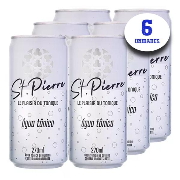 Imagem de Água Tônica ST PIERRE Tradicional 270ml (6 unidades)