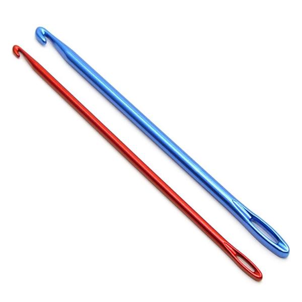 Agulha Knooking Lanmax - Kit com 2 (4mm e 6mm) Imagem de Agulha Knooking Lanmax - Kit com 2 (4mm e 6mm)