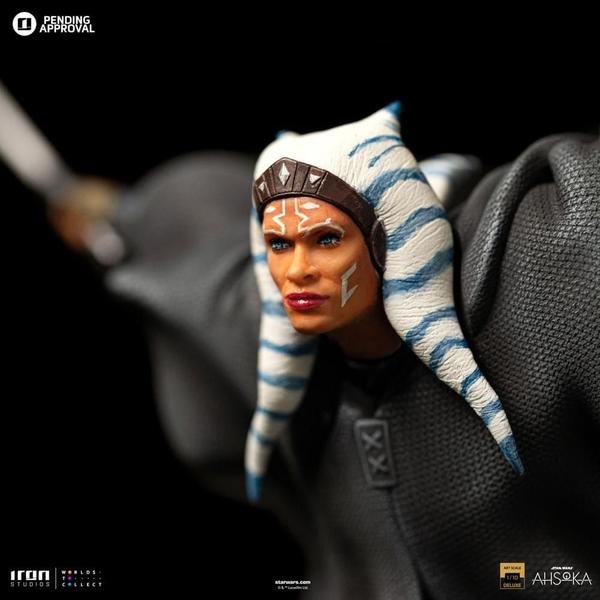 Imagem de Ahsoka Tano Deluxe Star Wars Ahsoka Art Sc 1/10 Iron Studios