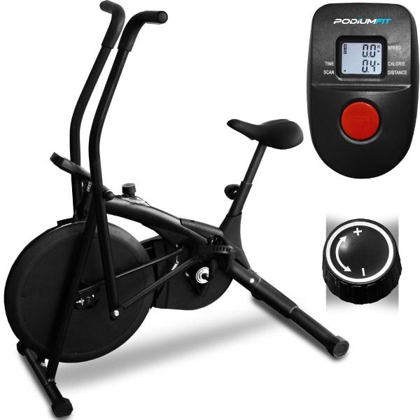 Imagem de Air Bike Podiumfit Ab100 - Bicicleta Ergométrica Silenciosa