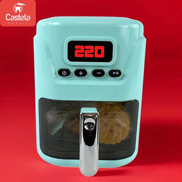 Imagem de Air Fryer Brinquedo Gourmet Som Luz Acessorios Castela