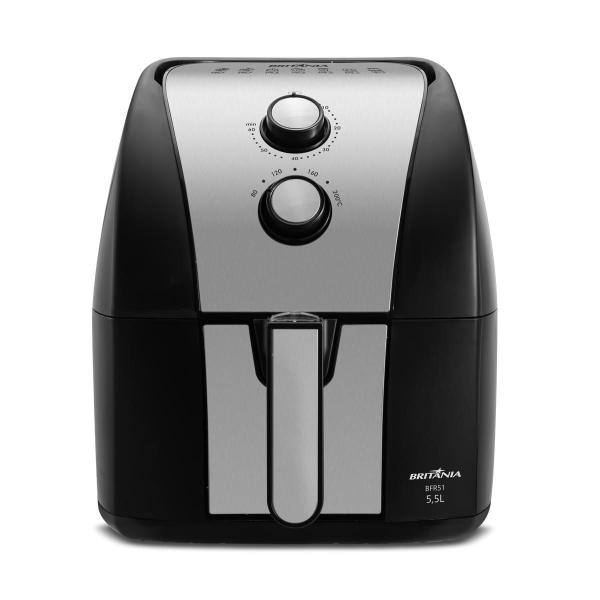 Air Fryer Britânia 5,5L Antiaderente Gold 1500W BFR51 Air Fryer Britânia 5,5L Antiaderente Gold 1500W BFR51