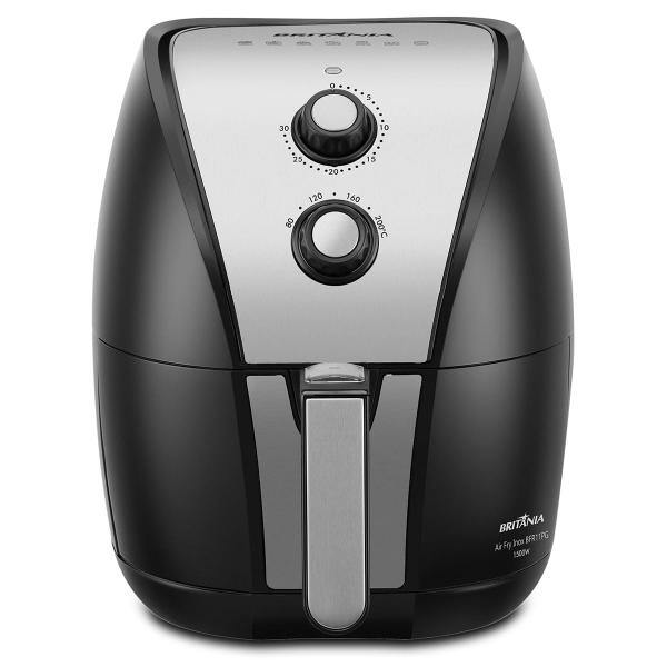 Imagem de Air Fryer Britânia BFR11PG Inox 4,4L 1500W