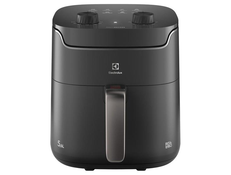 Air Fryer Electrolux Efficient por Rita Lobo EAF40 Grafite com Timer 4L Air Fryer Electrolux Efficient por Rita Lobo EAF40 Grafite com Timer 4L