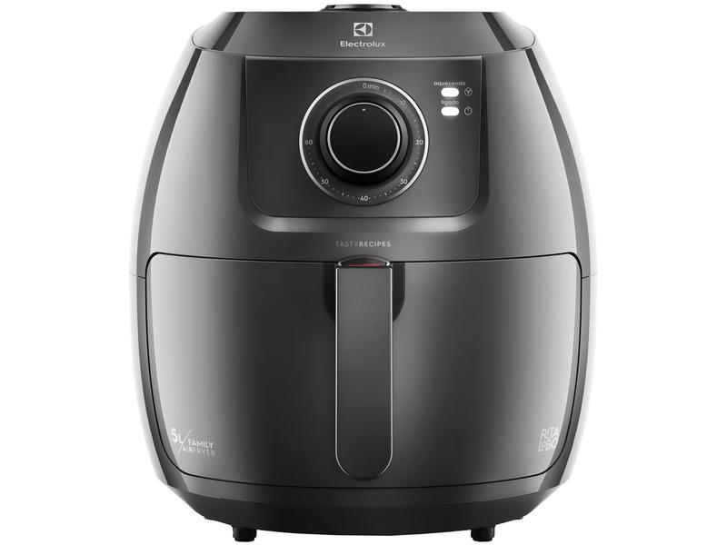 Air Fryer Electrolux Family Efficient EAF50 Grafite 5L com Timer Air Fryer Electrolux Family Efficient EAF50 Grafite 5L com Timer