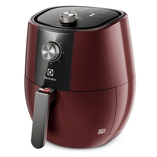 Imagem de Air Fryer Electrolux por Rita Lobo 4L Vermelha Escura Grand Efficient 1400W (EAF31)