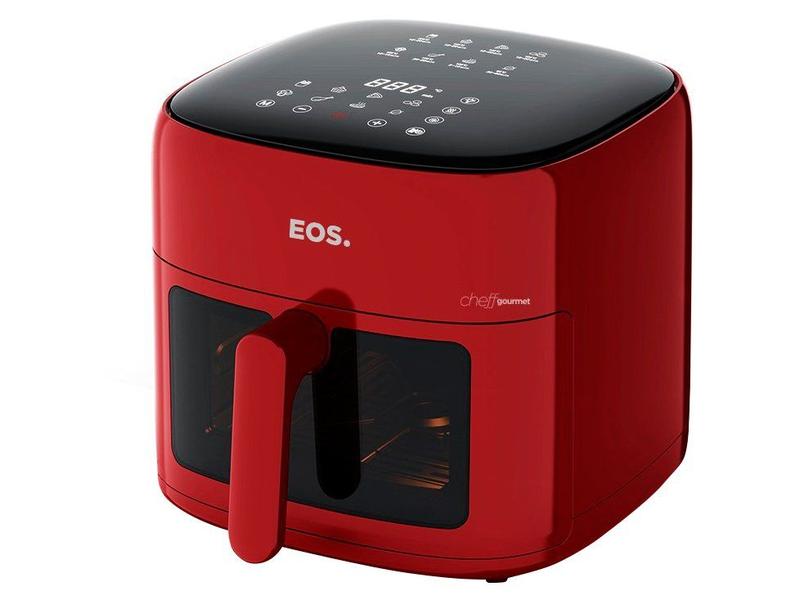 Air Fryer EOS Cheff Gourmet EAF60V 6,2L Digital Vermelha