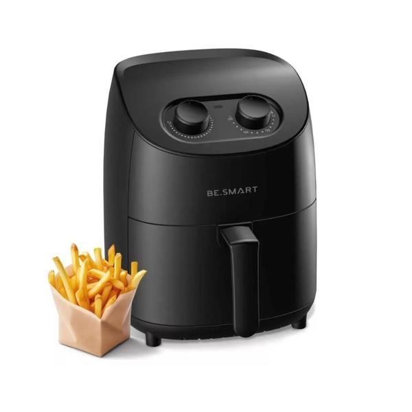 Imagem de Air Fryer Fritadeira Elétrica Sem Óleo 3,5 Litros Antiaderente Be.Smart 1000w Controle Temperatura