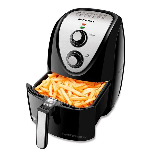 Imagem de Air Fryer Grand Family 5 Litros AFN 50 Bl Preta Mondial