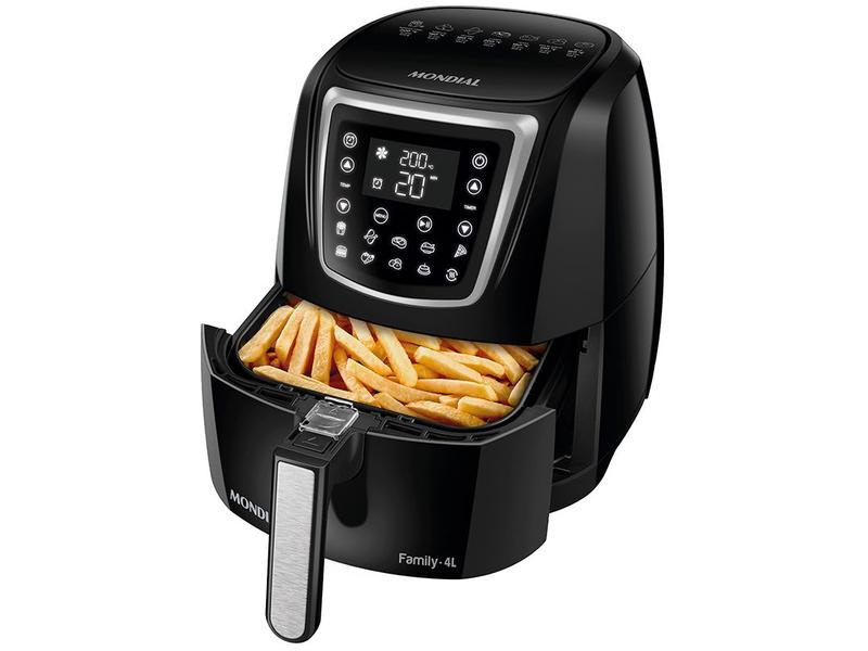 Air Fryer Mondial Family AFN-40-DI Preto 4L Air Fryer Mondial Family AFN-40-DI Preto 4L