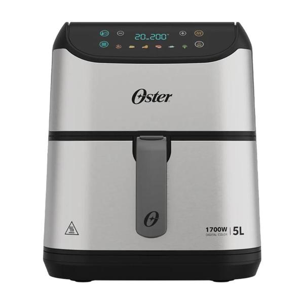 Imagem de Air Fryer Oster Inox OFRT930 5L Com Painel Touch 1700W 127V - OFRT930