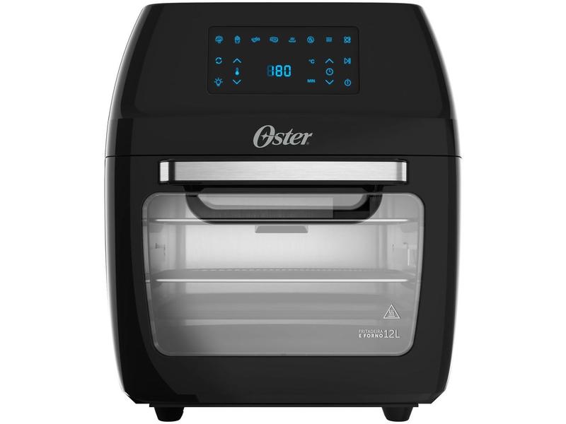 Air Fryer Oster Oven Preta com Forno 12L Air Fryer Oster Oven Preta com Forno 12L